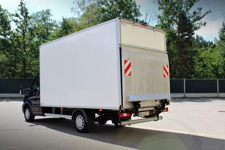 Ford Transit kontener 9 euro palet + winda BAR 750kg zdjęcie 7