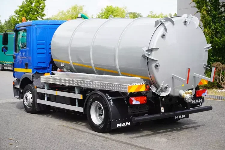 MAN TGM 15.250 / Zabudowa NOWA beczka asenizacyjna (07/2025) 8000 l / 160 tys. km zdjęcie 4