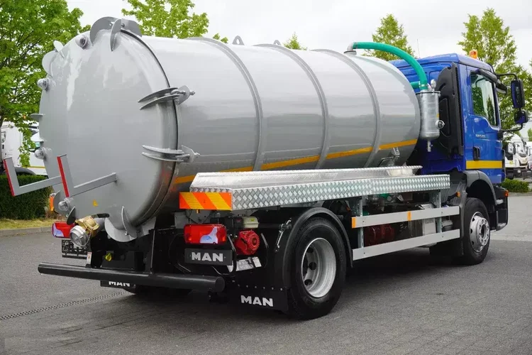 MAN TGM 15.250 / Zabudowa NOWA beczka asenizacyjna (07/2025) 8000 l / 160 tys. km zdjęcie 6