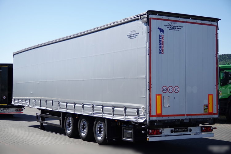 Schmitz -CARGOBULL / FIRANKA / VARIOS / 385/55 R22, 5 / DACH PODNOSZONY zdjęcie 4