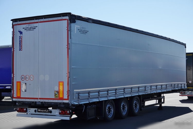 Schmitz -CARGOBULL / FIRANKA / VARIOS / 385/55 R22, 5 / DACH PODNOSZONY zdjęcie 6