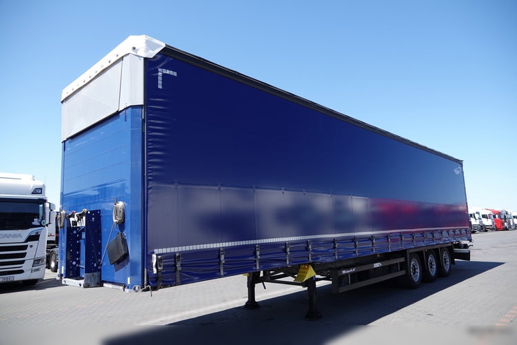 Schmitz -CARGOBULL / FIRANKA / VARIOS / 385/55 R22, 5 / DACH PODNOSZONY zdjęcie 1