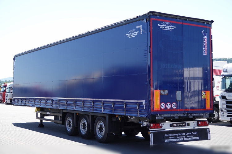 Schmitz -CARGOBULL / FIRANKA / VARIOS / 385/55 R22, 5 / DACH PODNOSZONY zdjęcie 4