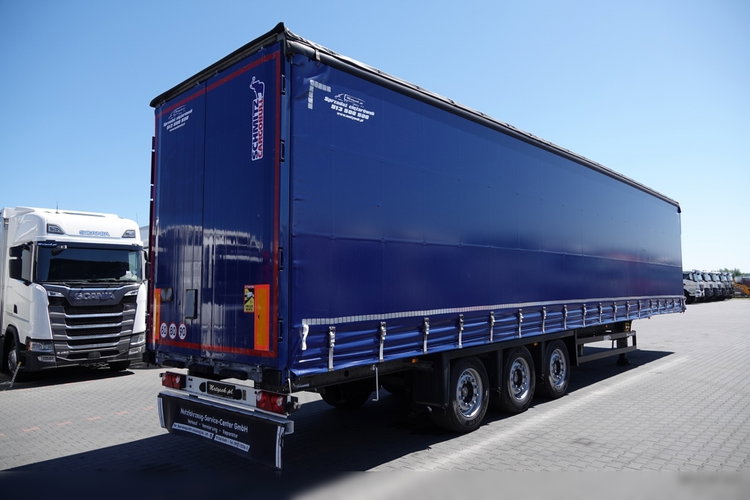 Schmitz -CARGOBULL / FIRANKA / VARIOS / 385/55 R22, 5 / DACH PODNOSZONY zdjęcie 5