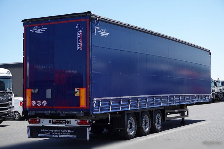Schmitz -CARGOBULL / FIRANKA / VARIOS / 385/55 R22, 5 / DACH PODNOSZONY zdjęcie 6