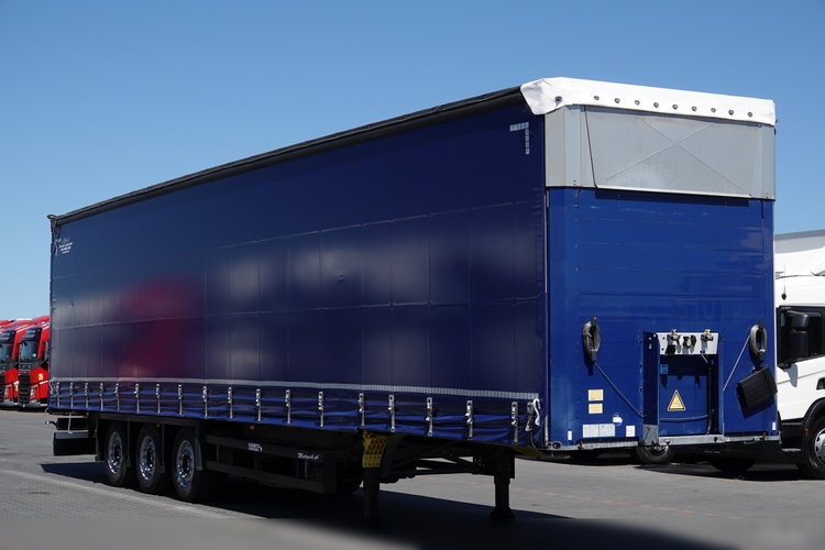 Schmitz -CARGOBULL / FIRANKA / VARIOS / 385/55 R22, 5 / DACH PODNOSZONY zdjęcie 8