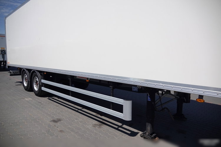 Fruehauf / KONTENER / KOFFER / 2 OSIE / SAF / 2021 ROK / BARDZO MOCNA PODŁOGA: SZYNA-DESKA zdjęcie 9