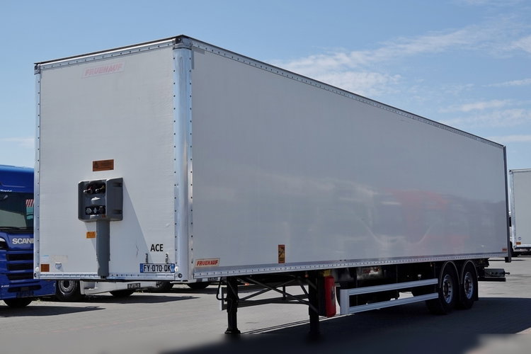 Fruehauf / KONTENER / KOFFER / 2 OSIE / SAF / 2021 ROK / BARDZO MOCNA PODŁOGA: SZYNA-DESKA zdjęcie 3
