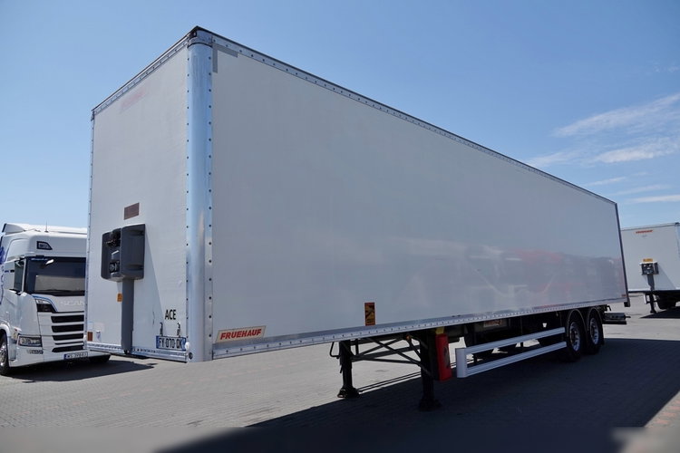 Fruehauf / KONTENER / KOFFER / 2 OSIE / SAF / 2021 ROK / BARDZO MOCNA PODŁOGA: SZYNA-DESKA zdjęcie 4