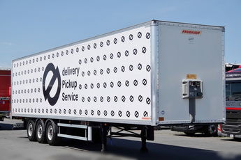 Fruehauf / KONTENER / KOFFER / ROLETA / PODŁOGA BARDZO MOCNA : SZYNA-DESKA / 2022