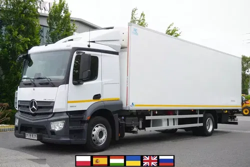 Mercedes Actros 1824 / Chłodnia 22 EPAL / Carrier Supra 950 / kab. sypialna