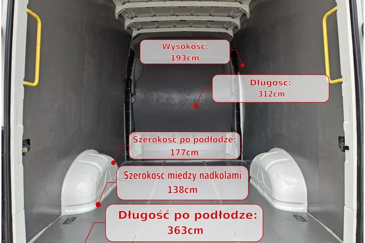Volkswagen Crafter L3H2 85900zł NETTO Brygadówka 7 osób 2.0TDi/140KM zdjęcie 14