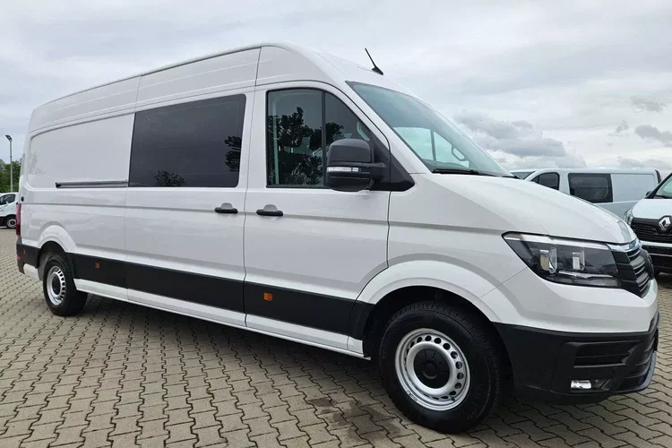 Volkswagen Crafter L3H2 85900zł NETTO Brygadówka 7 osób 2.0TDi/140KM zdjęcie 3