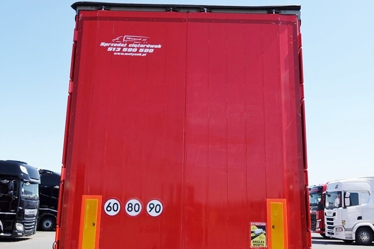 Schmitz -CARGOBULL / FIRANKA / STANDARD / 2 OSIE PODNOSZONE / SPROWADZONA zdjęcie 12