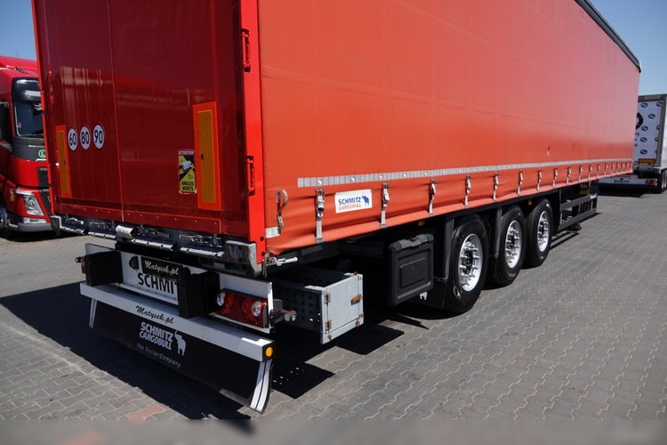 Schmitz -CARGOBULL / FIRANKA / STANDARD / 2 OSIE PODNOSZONE / SPROWADZONA zdjęcie 13