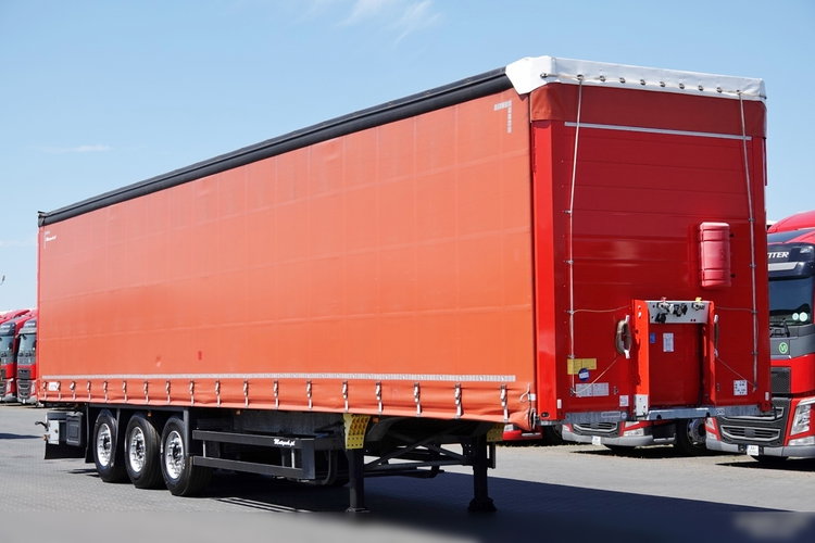 Schmitz -CARGOBULL / FIRANKA / STANDARD / 2 OSIE PODNOSZONE / SPROWADZONA zdjęcie 1