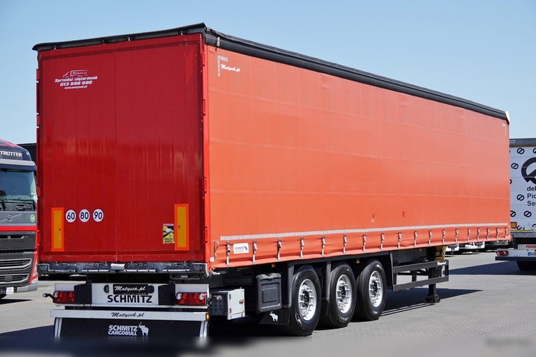 Schmitz -CARGOBULL / FIRANKA / STANDARD / 2 OSIE PODNOSZONE / SPROWADZONA zdjęcie 3