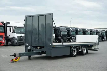 Fruehauf TANDEM / PLATFORMA / DŁ. 7.3 M