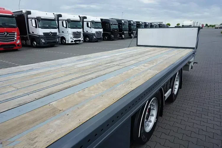 Fruehauf TANDEM / PLATFORMA / DŁ. 7.3 M zdjęcie 16