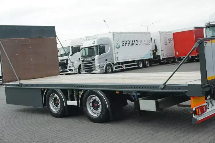 Fruehauf TANDEM / PLATFORMA / DŁ. 7.3 M zdjęcie 20