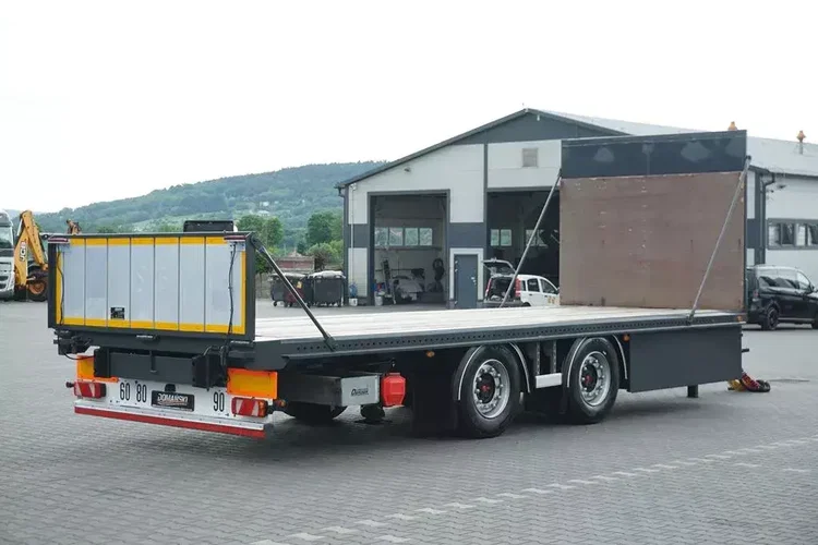 Fruehauf TANDEM / PLATFORMA / DŁ. 7.3 M zdjęcie 5