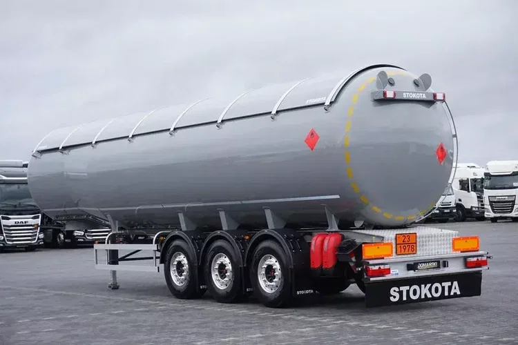 STOKOTA CYSTERNA / DO GAZU / LPG / 47 895 L / JAK NOWA zdjęcie 1