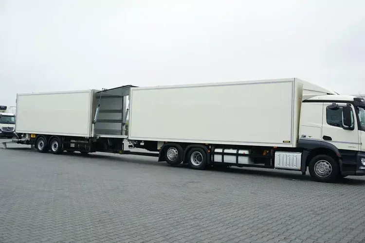 Mercedes ACTROS / 2540 / ACC / E 6 / ZESTAW PRZEJAZDOWY / CHŁODNIA + WINDA / 38 PALET zdjęcie 21