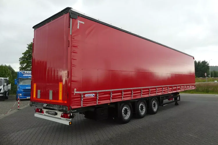 Schmitz FIRANKA / VARIOS / IDEALNY STAN / OŚ PODNOSZONA / zdjęcie 9