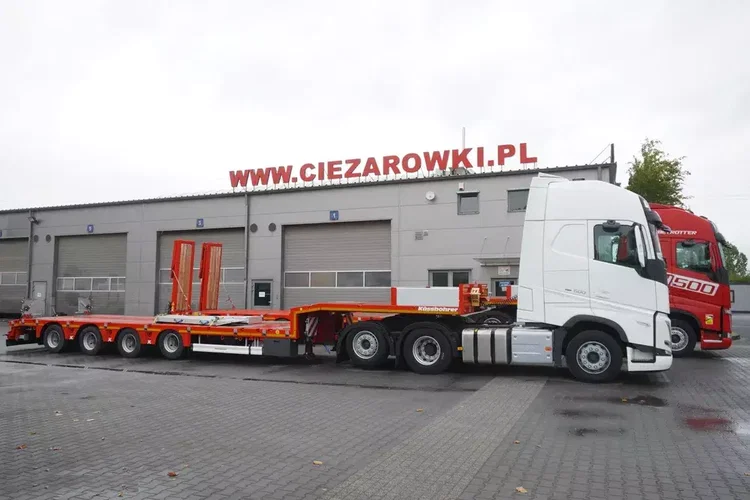 Volvo FH 500 / FABRYCZNIE NOWA NACZEPA niskopodwoziowa Kässbohrer LB3E / 500 KM zdjęcie 13