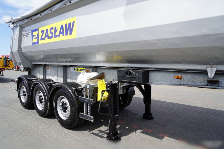 ZASŁAW WYWROTKA 26 m3 / STALOWA / HP / OŚ PODNOSZONA / RYNNA / 2017 zdjęcie 9