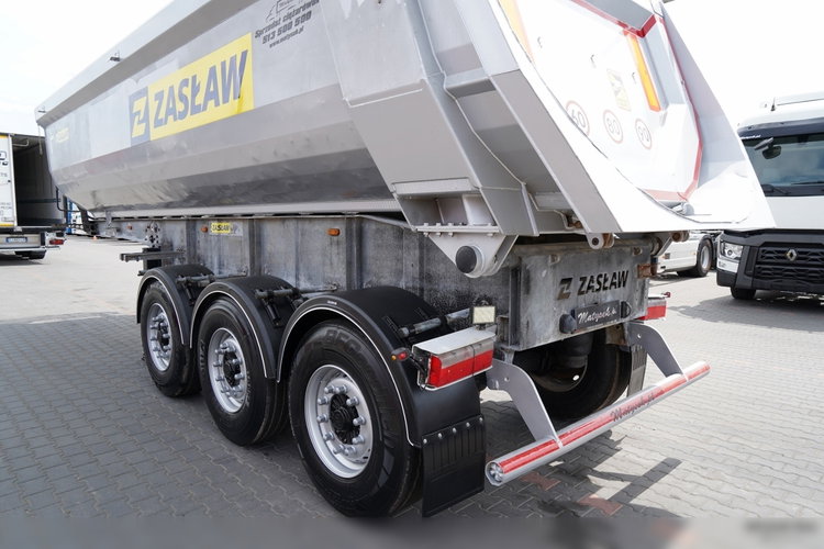 ZASŁAW WYWROTKA 26 m3 / STALOWA / HP / OŚ PODNOSZONA / RYNNA / 2017 zdjęcie 11
