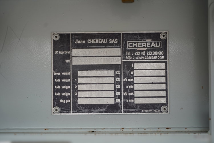 CHEREAU / CHŁODNIA / CARRIER VECTOR 1950MT  / DOPPELSTOCK / MULTITEMPERATURA / 2 OSIE PODNOSZONE  / SAF / SPROWADZONA zdjęcie 25