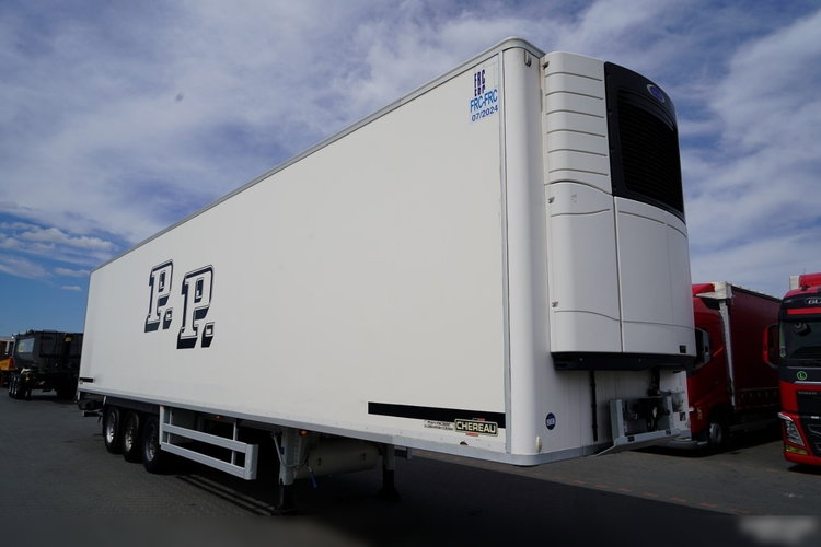 CHEREAU / CHŁODNIA / CARRIER VECTOR 1950MT  / DOPPELSTOCK / MULTITEMPERATURA / 2 OSIE PODNOSZONE  / SAF / SPROWADZONA zdjęcie 2