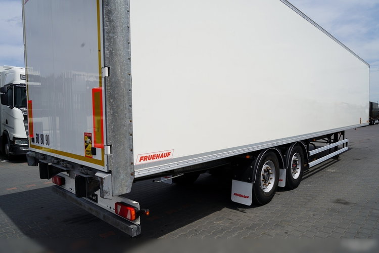 Fruehauf / KONTENER / KOFFER / OSIE SAF / 2 OSIE   / MOCNA PODŁOGA: SZYNA DESKA zdjęcie 13