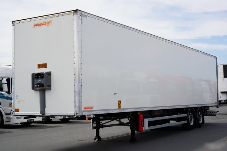 Fruehauf / KONTENER / KOFFER / OSIE SAF / 2 OSIE   / MOCNA PODŁOGA: SZYNA DESKA zdjęcie 1