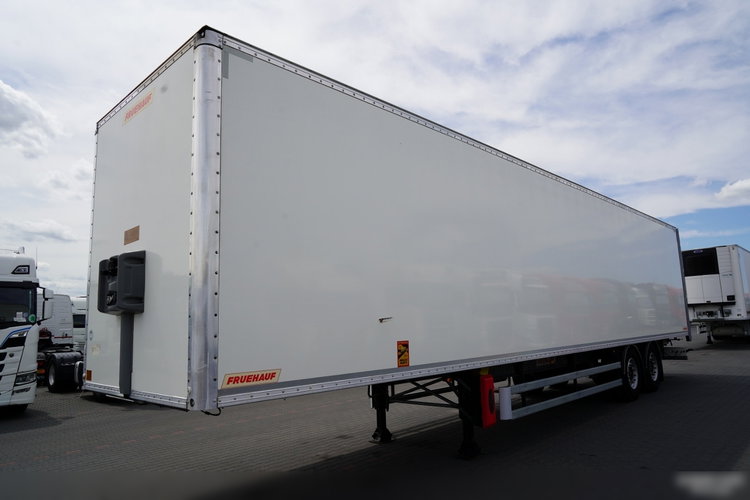 Fruehauf / KONTENER / KOFFER / OSIE SAF / 2 OSIE   / MOCNA PODŁOGA: SZYNA DESKA zdjęcie 2