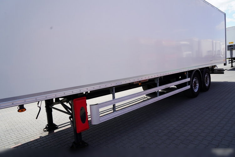 Fruehauf / KONTENER / KOFFER / 2 OSIE / SAF / 2021 ROK / BARDZO MOCNA PODŁOGA: SZYNA-DESKA / ROLETA  zdjęcie 10