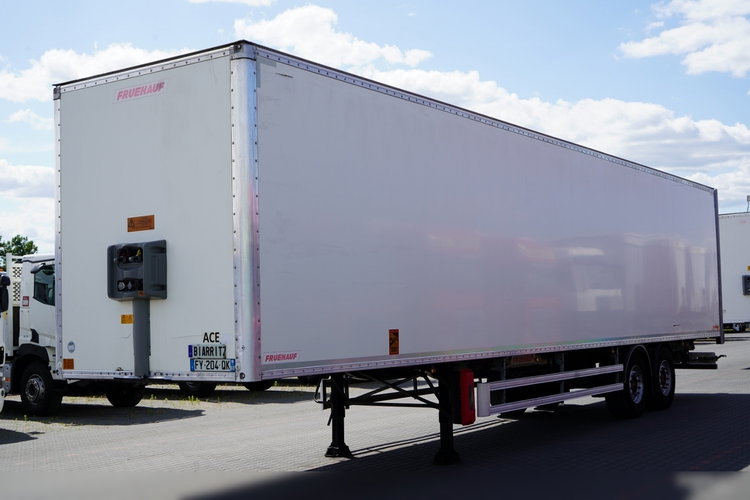 Fruehauf / KONTENER / KOFFER / 2 OSIE / SAF / 2021 ROK / BARDZO MOCNA PODŁOGA: SZYNA-DESKA / ROLETA  zdjęcie 1