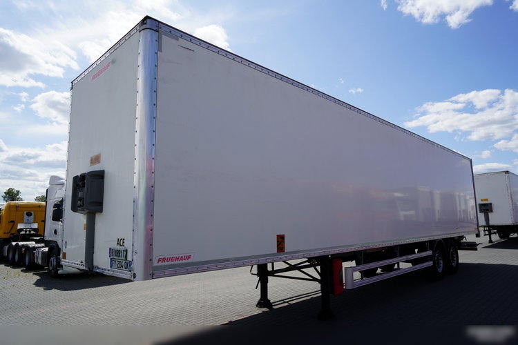 Fruehauf / KONTENER / KOFFER / 2 OSIE / SAF / 2021 ROK / BARDZO MOCNA PODŁOGA: SZYNA-DESKA / ROLETA  zdjęcie 2