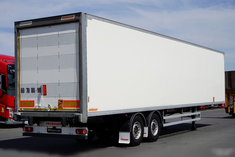 Fruehauf / KONTENER / KOFFER / 2 OSIE / SAF / 2021 ROK / BARDZO MOCNA PODŁOGA: SZYNA-DESKA / ROLETA  zdjęcie 6