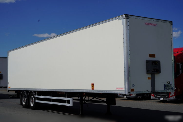 Fruehauf / KONTENER / KOFFER / 2 OSIE / SAF / 2021 ROK / BARDZO MOCNA PODŁOGA: SZYNA-DESKA / ROLETA  zdjęcie 8