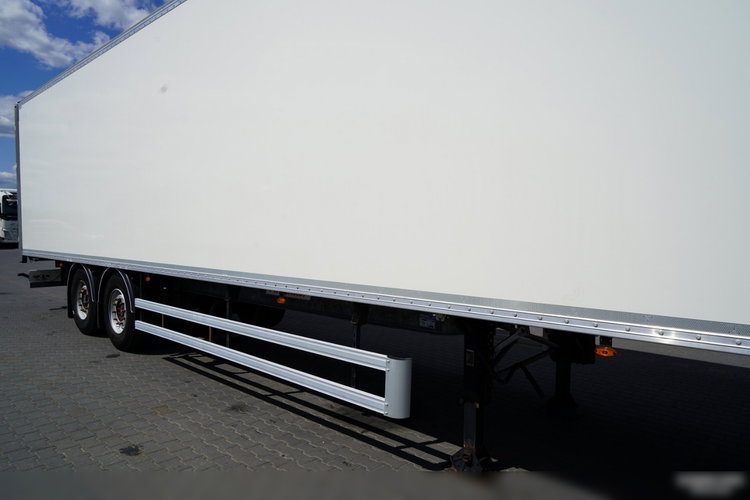 Fruehauf / KONTENER / KOFFER / 2 OSIE / SAF / 2020 ROK / BARDZO MOCNA PODŁOGA: SZYNA-DESKA  zdjęcie 9