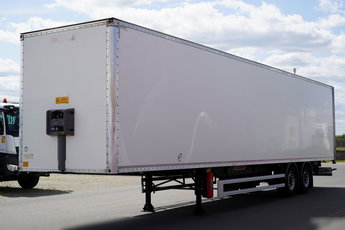 Fruehauf / KONTENER / KOFFER / 2 OSIE / SAF / 2020 ROK / BARDZO MOCNA PODŁOGA: SZYNA-DESKA 