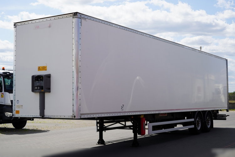 Fruehauf / KONTENER / KOFFER / 2 OSIE / SAF / 2020 ROK / BARDZO MOCNA PODŁOGA: SZYNA-DESKA  zdjęcie 1