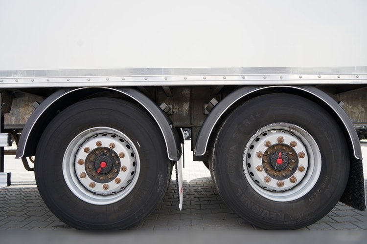 Fruehauf / KONTENER / KOFFER / 2 OSIE / SAF / 2020 ROK / BARDZO MOCNA PODŁOGA: SZYNA-DESKA  zdjęcie 23