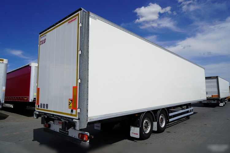 Fruehauf / KONTENER / KOFFER / 2 OSIE / SAF / 2020 ROK / BARDZO MOCNA PODŁOGA: SZYNA-DESKA  zdjęcie 5