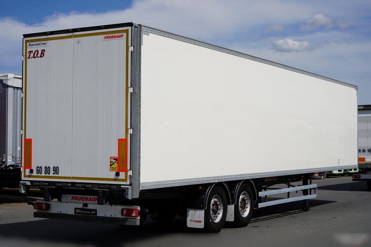 Fruehauf / KONTENER / KOFFER / 2 OSIE / SAF / 2020 ROK / BARDZO MOCNA PODŁOGA: SZYNA-DESKA  zdjęcie 6