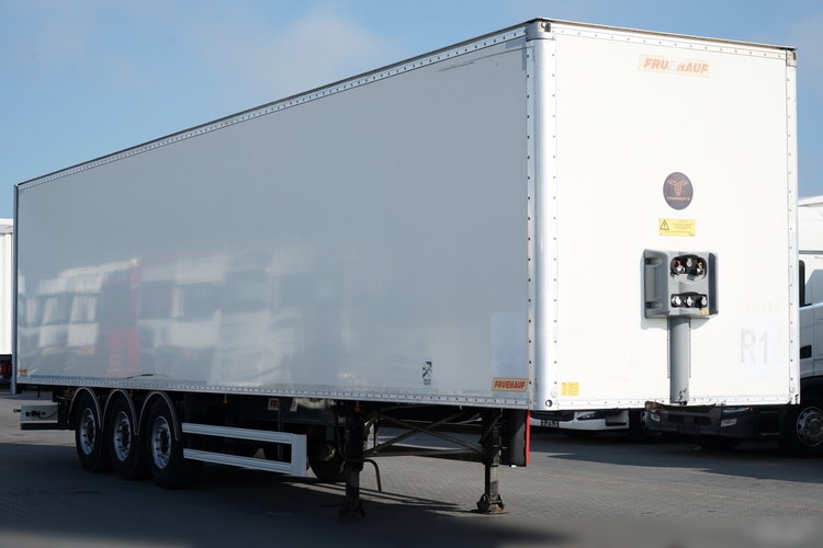 Fruehauf / KONTENER / KOFFER / ROLETA / PODŁOGA BARDZO MOCNA : SZYNA-DESKA  zdjęcie 1