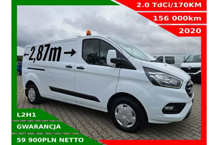 Ford transit-custom L2H1 59900zł NETTO 2.0TdCi/170KM zdjęcie 1