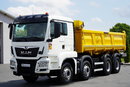 MAN TGS 41.460 / 8x4 / WYWROTKA / 2 STRONNA / BORDMATIC / HYDROBURTA / MEILLER KIPER /  / OPONY 100% / EURO 6 / 2017 R / SPROWADZONA  zdjęcie 13